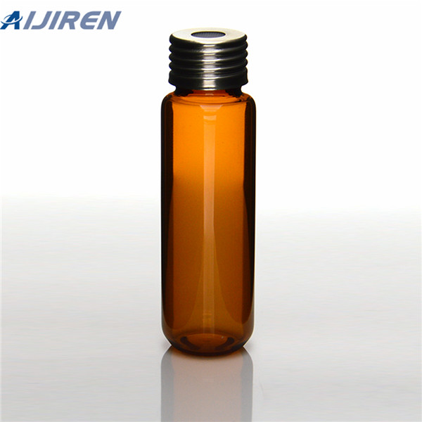 Common use 20ml amber with round bottom for analysis instrument supplier